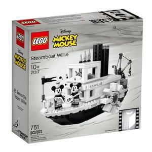 LEGO Disney Mickey Mouse Steamboat Willie Mint Sealed Box Retired Product